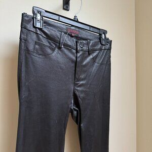 BAZAAR 28 100% Sheep Leather Stretch Leggings / Pants – Black (XS)